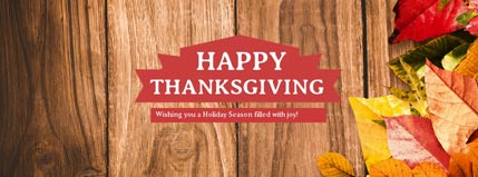 Create thanksgiving design art easy with Design Wizard