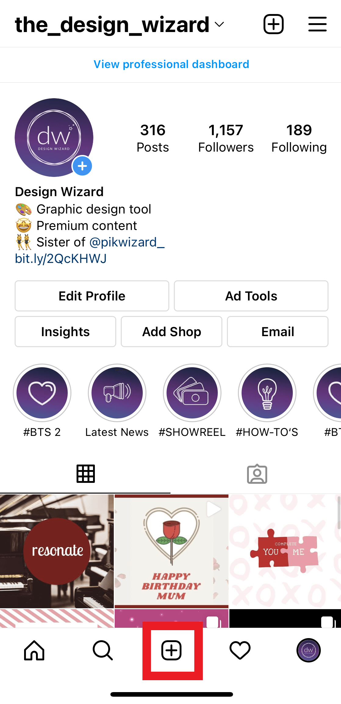 Design Wizard Instagram-Seite - Ein Leitfaden zum Hochladen Ihres neuen Videos auf Instagram - Bild